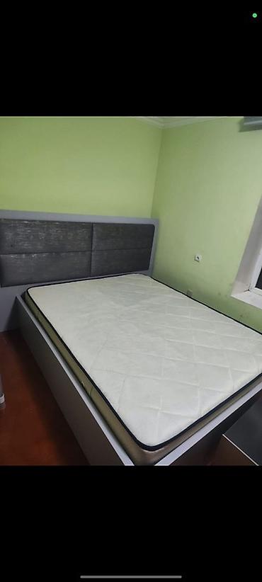 tunbucka: Yataq otağı dəsti - Rəng: boz və qara tonlarda, minimalist dizayn - — 3