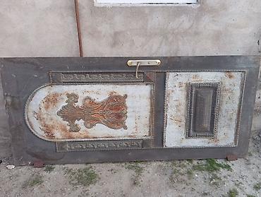 qapi demir qapi seyf qapi: Dəmir giriş qapısı – çərçivə və kilid dəsti ilə - Material: qalın — 2