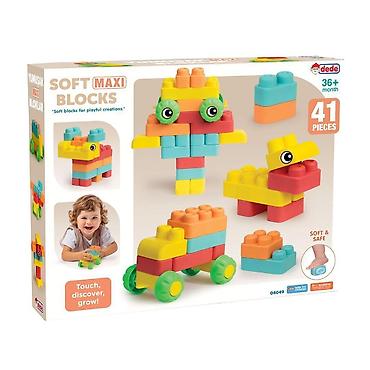 exit jakne: Mekane kocke Dede 040494-60 – Set od 41 dela u praktičnoj plastičnoj — 1