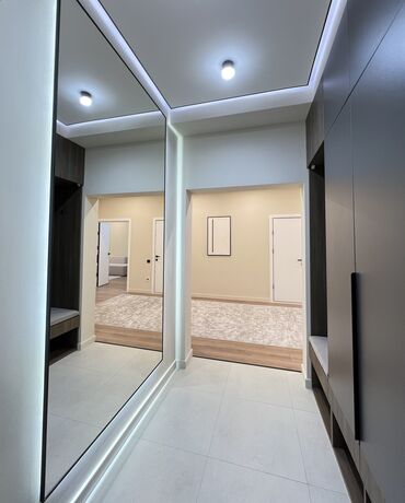 купить квартиру в строящемся доме в бишкеке: 3 комнаты, 122 м², Элитка, 12 этаж, Дизайнерский ремонт