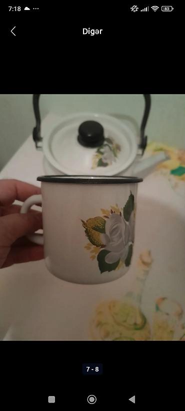 Tava-qazan dəstləri: Rəng - Ağ — 3