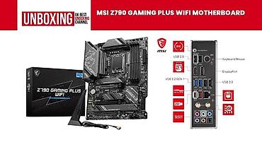 en ucuz msi: Ana Platası MSI MSI Z790 Gaming Plus Wi-Fi, Yeni — 1