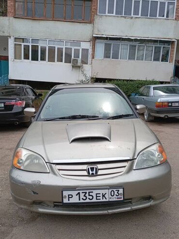 электро автомобиля: Honda Civic: 2001 г., 1.5 л, Автоматические, Бензин, Седан