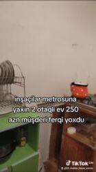 Uzunmüddətli kirayə evlər: 60 kv. m, 2 otaqlı, Kombi, Qaz, İşıq — 1