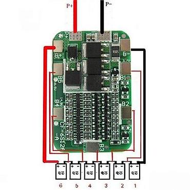goblen ciganka: 24V 18650 BMS ZASTITA ZA 6 LI-ION CELIJA | Ovaj kontroler je — 3