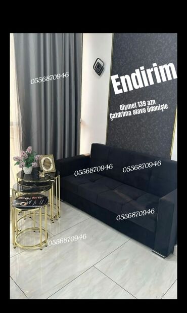 Sifarişlə divanlar: Divan, Qonaq otağı üçün, Parça, Bazalı, Açılan, Kitab — 5