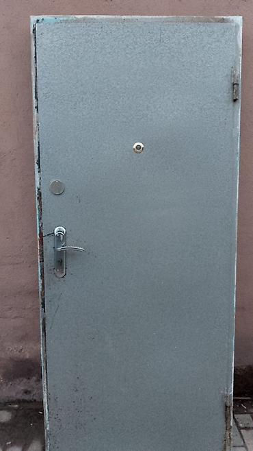 suse qab: Metal giriş qapısı və qutu (kərpic divar üçün) - Material — 1