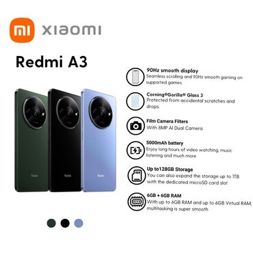 Xiaomi: Xiaomi, A3, Новый, 128 ГБ, 2 SIM