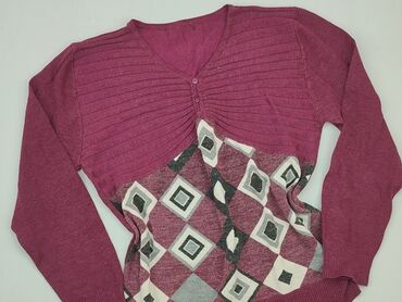 t shirty z dekoltem v: Sweter, L, stan - Dobry
