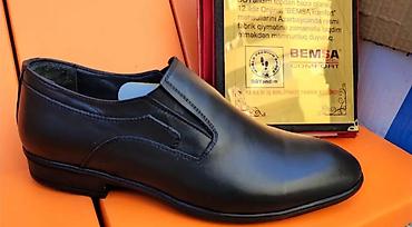 Ayaqqabılar: Məhsul: Kişi ayaqqabıları – klassik və gündəlik modellər - Rəng: qara — 33