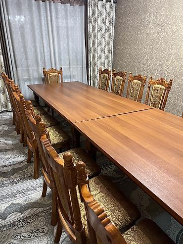 Мебель: Продаю большой стол со стульями для гостей в отличном — 2