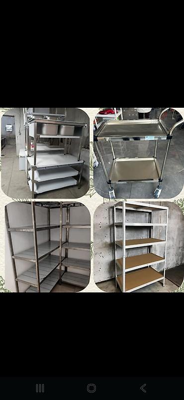 Digər restoran, kafe avadanlığı: İaşə avadanlıqları – satış və istehsal Təqdim olunan məhsullar: - — 7