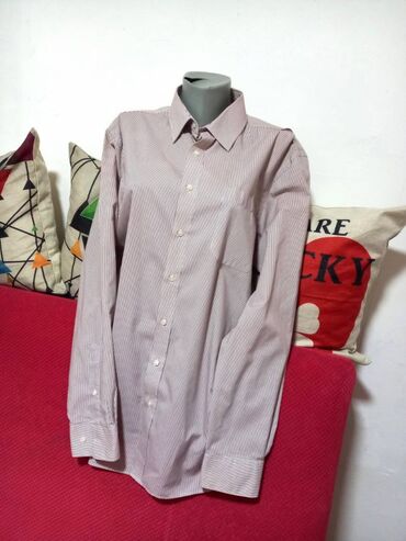 icinem l xl jakna: Shirt C&A, XL (EU 42), color - Brown