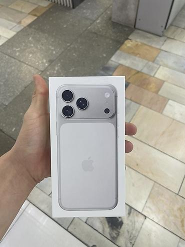 iphone 17 pro max купить: IPhone 17 Pro Max, 256 ГБ, цвет Silver (серебристый). Модель A2954 — 3
