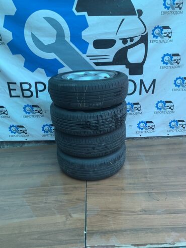 резина урал: Дөңгөлөктөр монтажда 185 / 65 / R 14, Жай, Колдонулган, Комплект, Жеңил унаалар, Куйма, тешиктери - 4