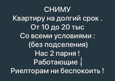 Сниму квартиру: 1 комната, 30 м²