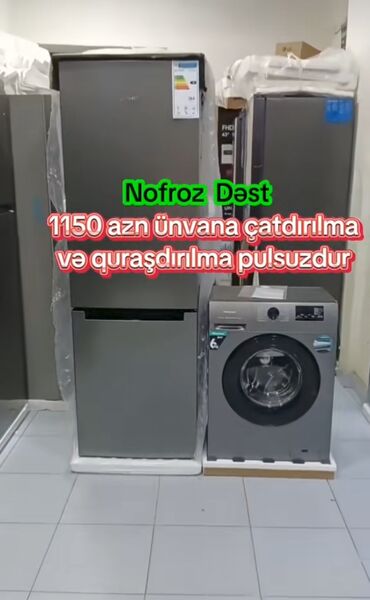 Digər aksesuarlar: Anbardan satiş komplekt dəst Soyuducu paltaryuyan məişət texnikası — 9