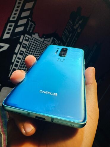 one plus 7: OnePlus 8 Pro, Б/у, 128 ГБ, цвет - Голубой, 2 SIM