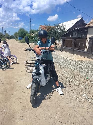 самакат ош: Электроскутер городского типа - Электропривод, бесшумное и — 1