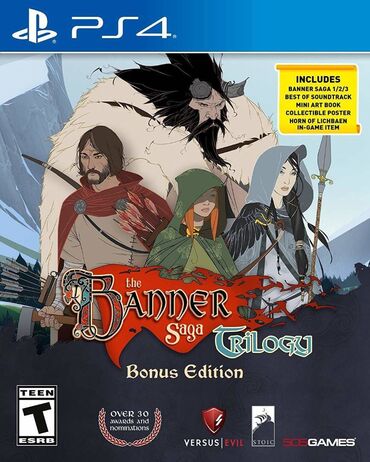 Игры для PlayStation: Оригинальный диск ! Banner Saga Вплетите собственную историю в канву