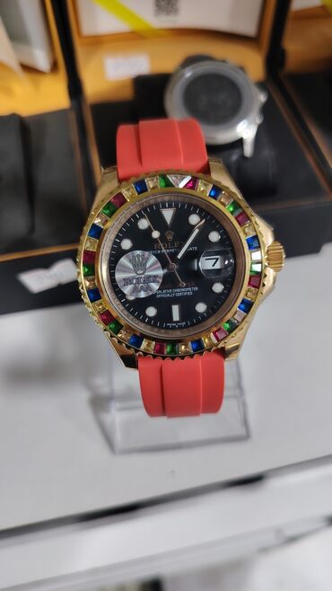 openbugbounty ><script>alert openbugbounty <script>: Yeni, Qol saatı, Rolex, rəng - Qırmızı