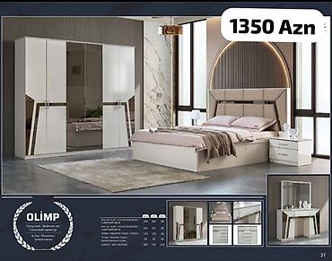 Yataq otağı dəstləri: İkinəfərlik çarpayı, Dolab, Termo, Tumba, Yeni — 43