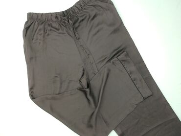 ozdobne paski do sukienek wieczorowych allegro: Material trousers for women, size L (EU 40)