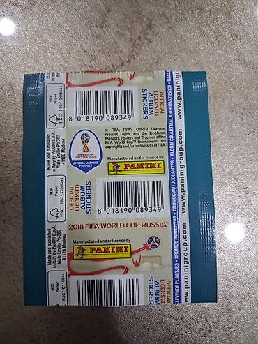 Məhsul: Panini “FIFA World Cup Russia 2018” rəsmi lisenziyalı stikeri — 3