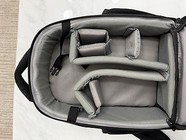 camera bag: Фотографический рюкзак с модульной организацией - Цвет: черный — 2