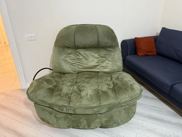 диван и 2 кресла мягкая мебель: İşlənmiş, Kreslo, Parça, Kredit yoxdur, Ödənişli çatdırılma