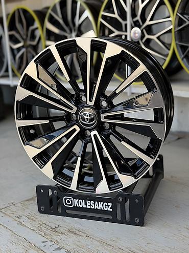 work r18: Литые Диски R 17 Toyota, Комплект, отверстий - 5, Новый — 4