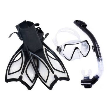 маска для плавание: Набор Маска, ласты, трубка для подводного плавания#бассейн#ласты