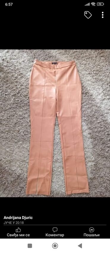 tiffany pantalone nova kolekcija: L (EU 40), Normalan struk, Ravne nogavice