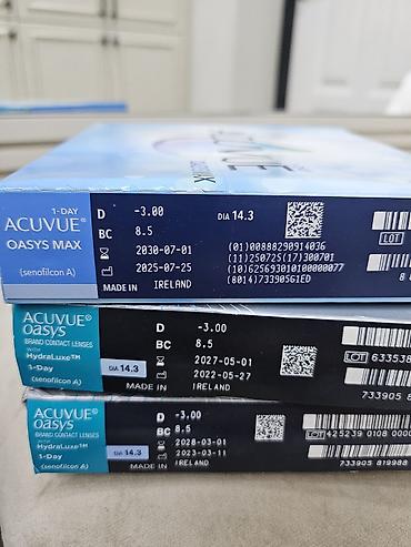 линзы контактные: Однодневные контактные линзы ACUVUE OASYS / OASYS MAX В наличии — 2