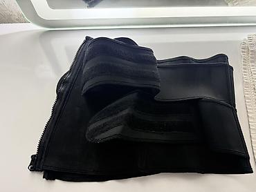 Qara bel-korse/waist trainer - Material: qalın elastik neoprən tipli