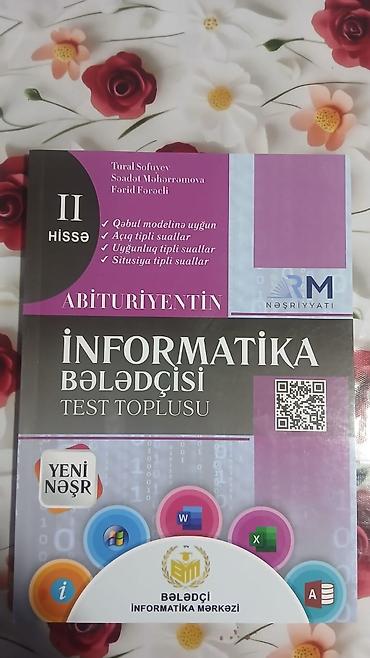 kitab derslik: Məhsul: “Abituriyentin İnformatika Bələdçisi – Test Toplusu (II — 1