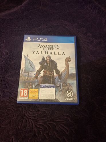 жесткие диски переносные: Assassin's Creed Valhalla, Qarışıq janr, İşlənmiş Disk, PS4 (Sony Playstation 4), Ünvandan götürmə