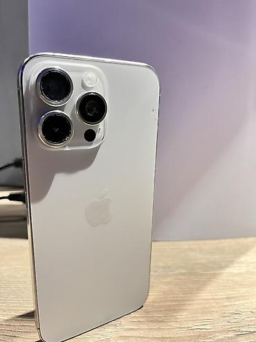 iphone tel: IPhone 15 Pro Max, 256 GB, Gümüşü, Face ID — 1