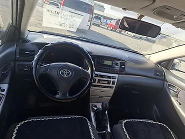 Toyota: Toyota Corolla: 2003 г., 1.6 л, Кол менен иштөөчү, Бензин, Универсал — 5