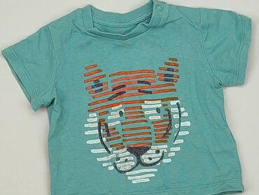 turkusowa koszula: Koszulka, Marks & Spencer, 0-3 m, stan - Dobry