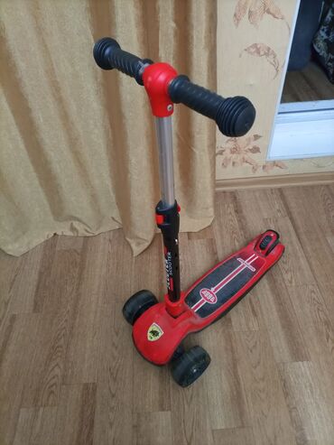 самокат scooter 3в1 божья коровка: Детский самокат, Трёхколёсный, Б/у