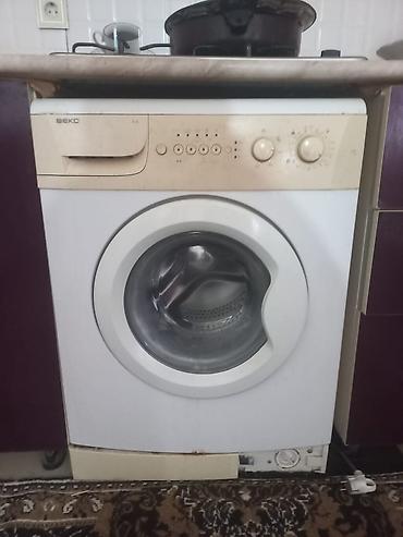 tap.az ucuz soyuducular: Paltaryuyan maşın Beko, 6 kq, İşlənmiş, Avtomat, Qurutmasız, Kredit yoxdur, Ünvandan götürmə — 3