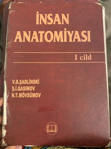 anatomiya kitabı: Anatomiya kitabı 1,2,3 cü hissə,həkimlər və tibb universiteti və