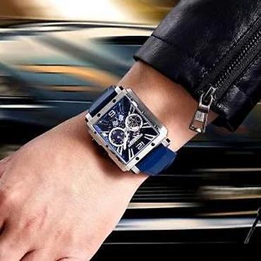 Ručni satovi: PAGANI DESIGN PD-1725 - 42mm - Plava Potpuno nov muški sat PAGANI — 11