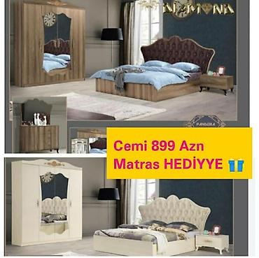 Yataq otağı dəstləri: İkinəfərlik çarpayı, Azərbaycan, Yeni — 8