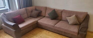 Ev üçün digər mebel: Künc divan, İşlənmiş, Açılan, Bazasız, Parça, Çatdırılma yoxdur