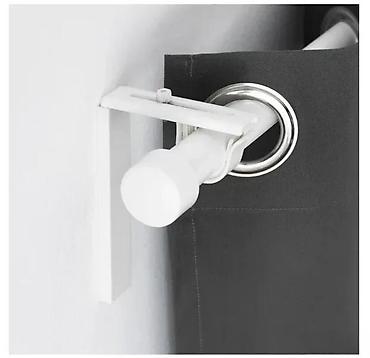 Ostali proizvodi za kuću: Nosači za garnišnu – set univerzalnih držača za zavese - Tip: ugaoni — 3