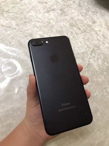 ipod 5 touch цена: IPhone 7 Plus, Колдонулган, 256 ГБ, Кара, Заряддоочу түзүлүш, Каптама, 100 %