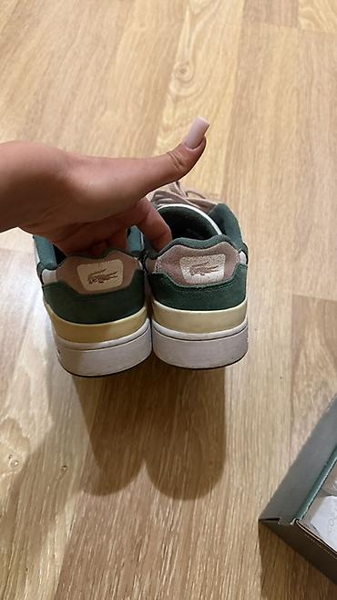 lacoste canta: Lacoste kişi/kadın idman ayaqqabısı - Brend: Lacoste - Model: Aşağı — 4