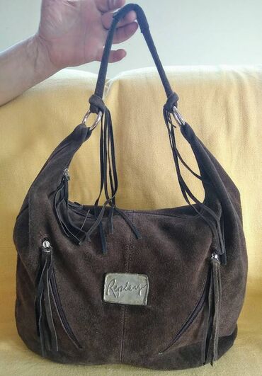 Torbe: Replay vrhunska kožna torba Skupocena Repay torba, izrađena u celosti — 6